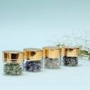 Rosario En Piedras Con Botella