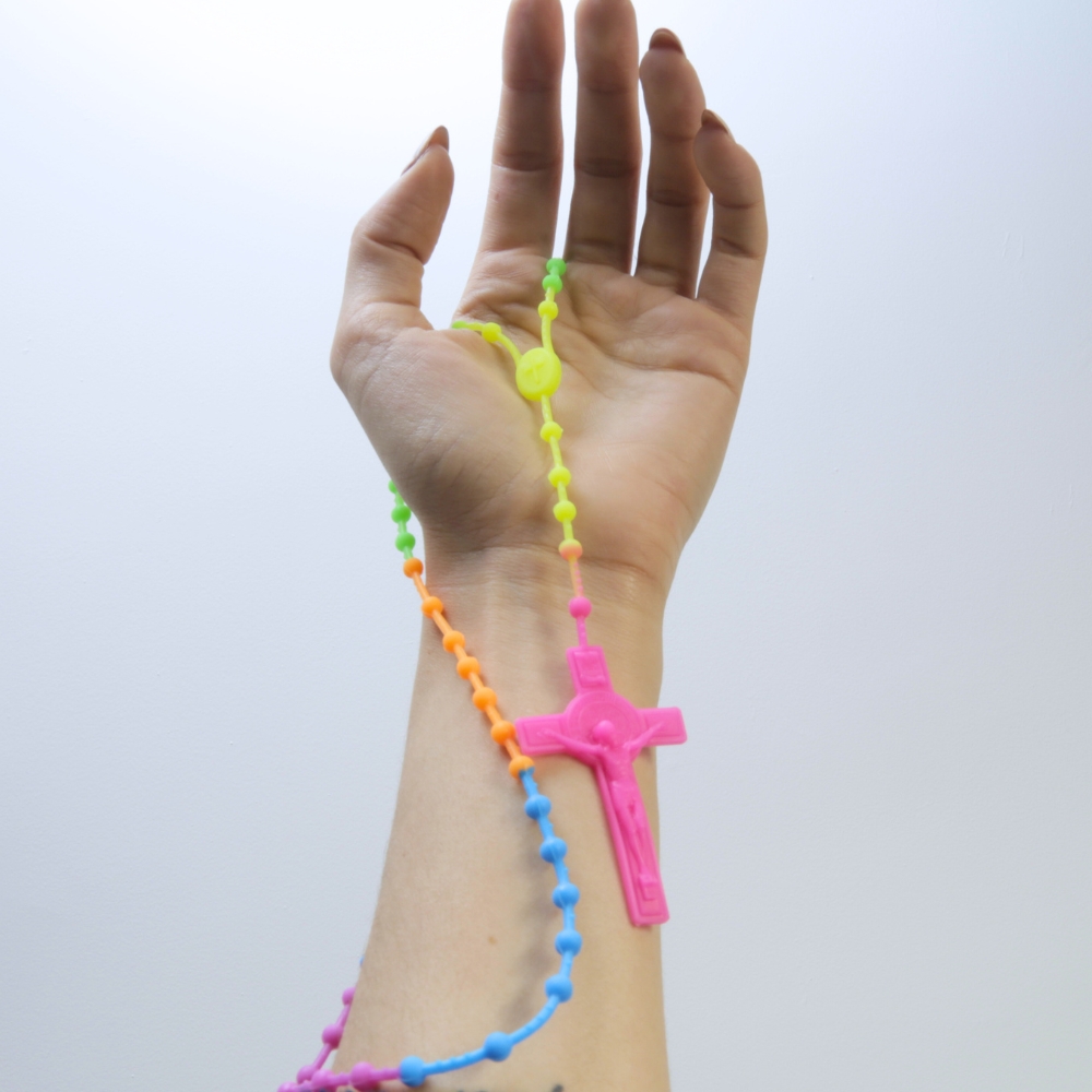 Rosario Siliconado de Colores