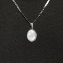 Medalla En Nácar Tallado La Milagrosa 24mm