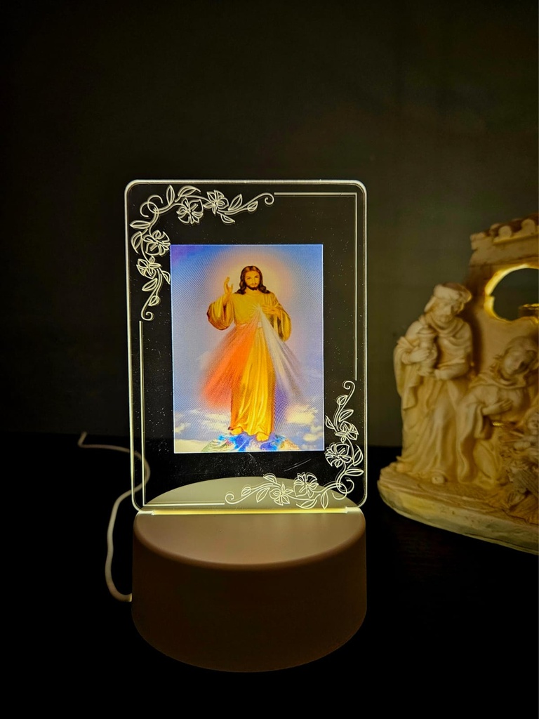 Lampara Acrílica Decorativa a Color