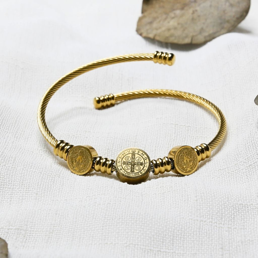 Pulsera en Acero San Benito