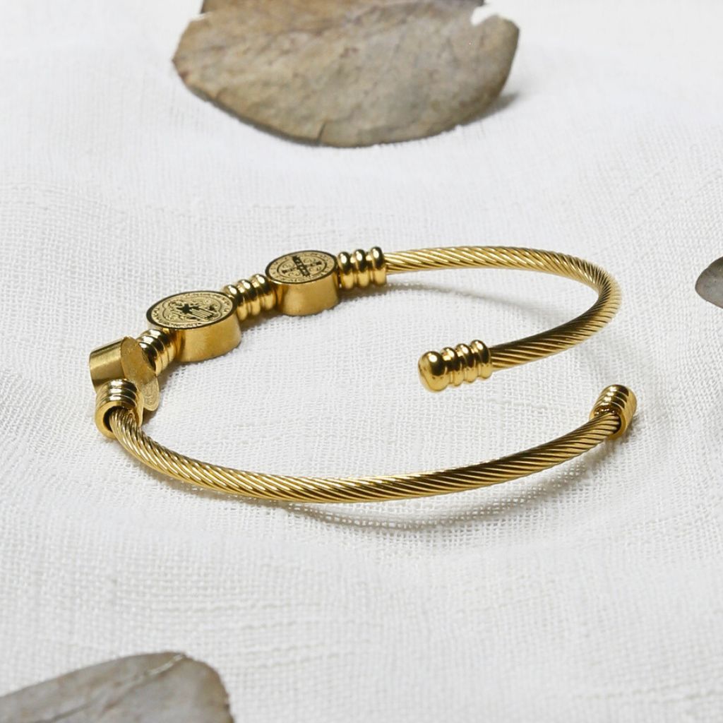 Pulsera en Acero San Benito