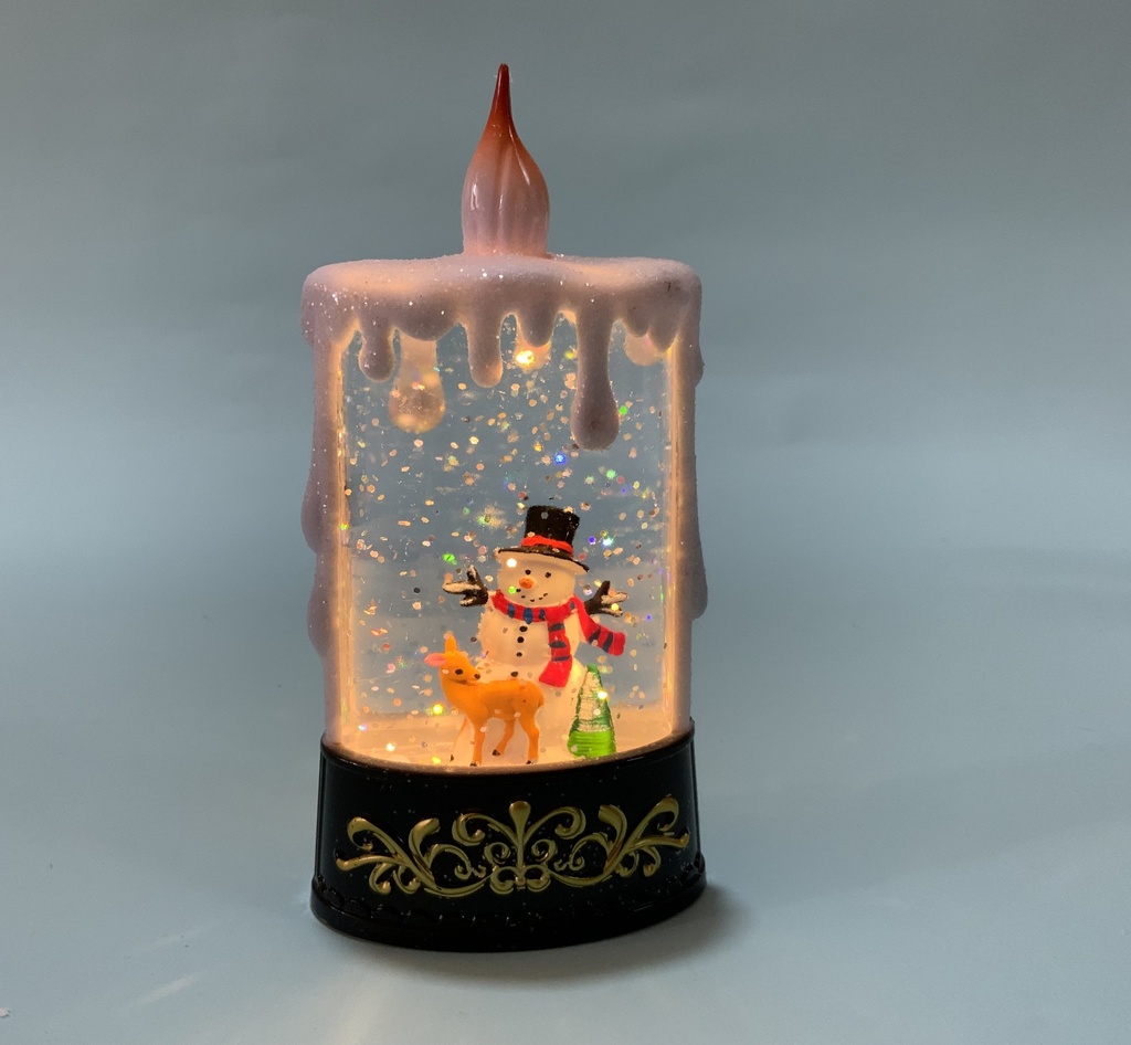 Vela LED Decorativa Navideñas 15,5cm