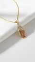 Cadena con Medalla de la Virgen del Carmen  3cm