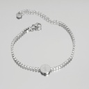 Pulsera San Benito En Acero 22cm