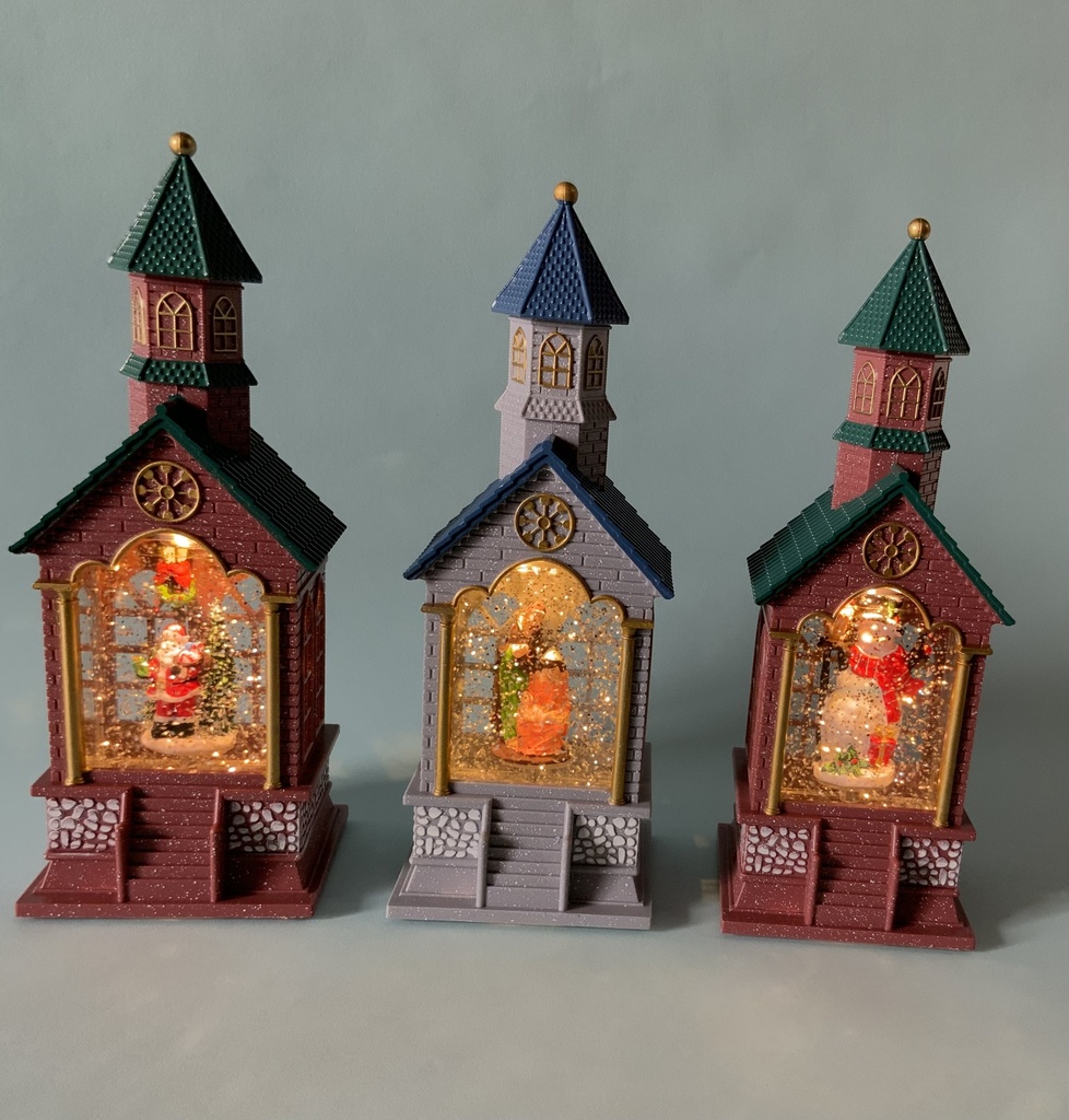 Villa Musical de Navidad 26cm