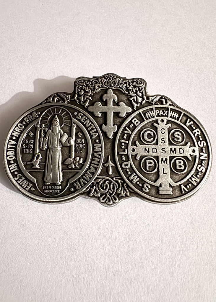 Medalla San Benito 7x5cm