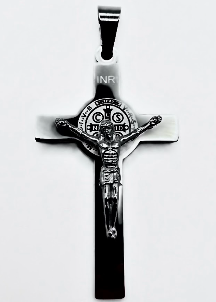 Cruz de San Benito en Acero 