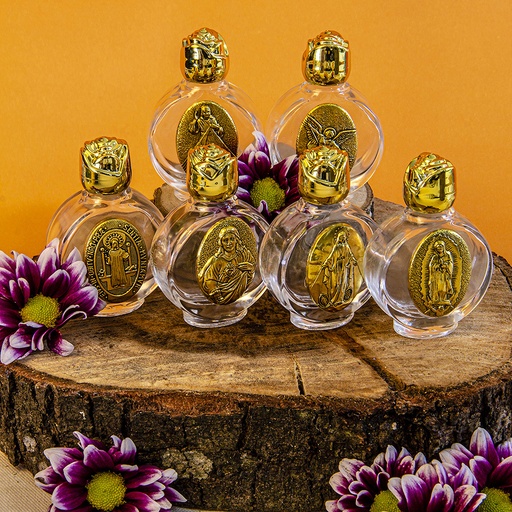 [D3.1] Botella de Vidrio Sacramental Dorada