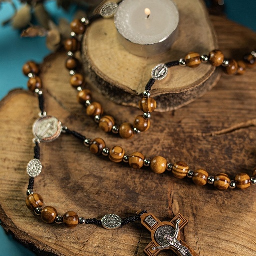 [P13] Rosario En Madera De San Benito 
