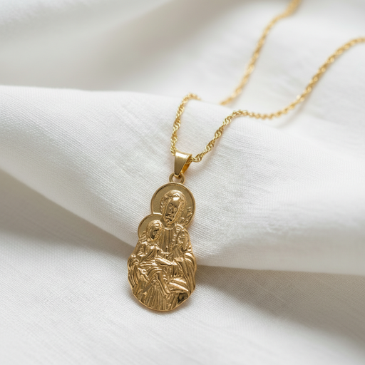 [MD.006] Cadena con Medalla de San José 3cm