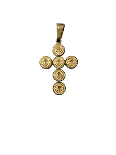 [MD.082] Cruz de San Benito en Acero 25mm